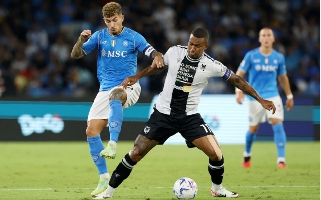 Soi trận Udinese vs Napoli: Hojlund tỏa sáng giúp Napoli tiếp tục bám đuổi Milan?