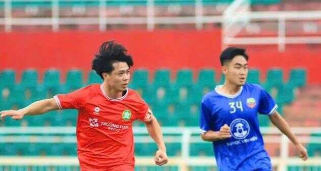 Công Phượng tái xuất, ghi bàn giúp Đồng Nai thắng Đại học Văn Hiến