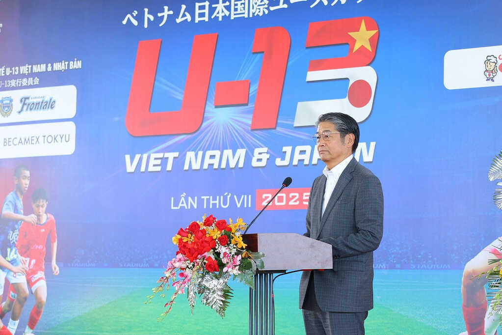 Sôi động giải Bóng đá Thiếu niên quốc tế U13 Việt Nam – Nhật Bản