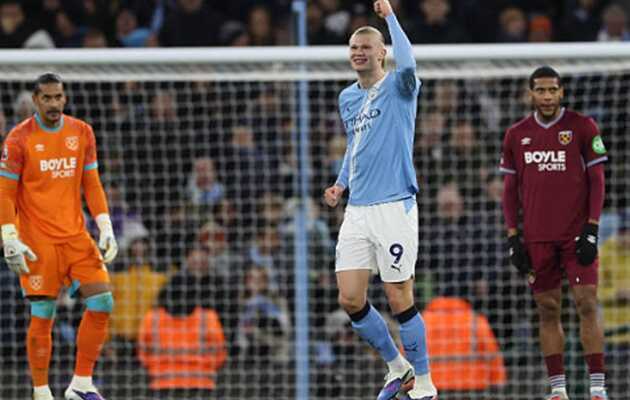 Haaland tiếp tục tỏa sáng, ~sát thủ~ khó cản tại Etihad