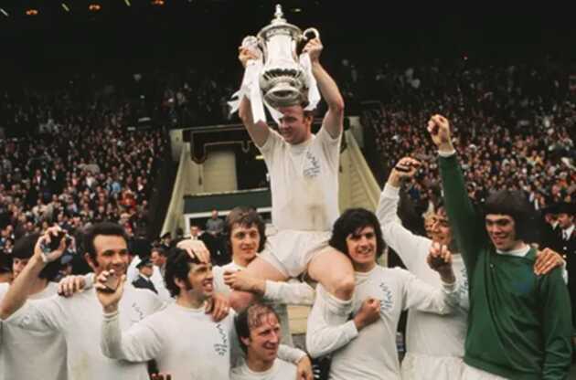 Leeds gi&agrave;nh chức v&ocirc; địch FA Cup năm 1972.