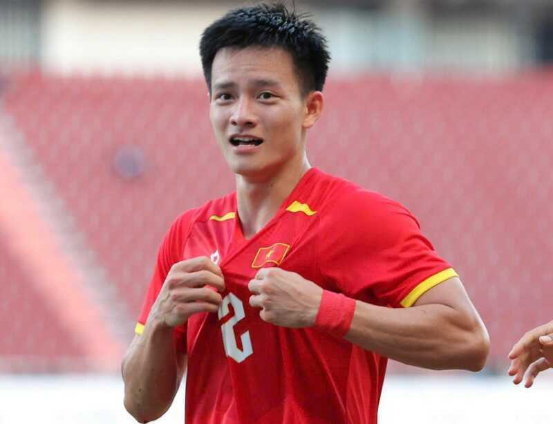 Nguyễn Thanh Nh&agrave;n chơi nổi bật c&ugrave;ng U22 Việt Nam. Ảnh: CLB PVF-CAND.