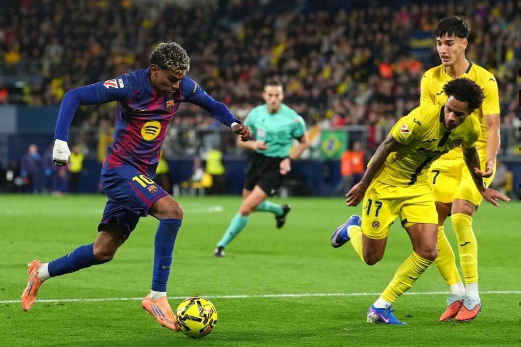 Lamine Yamal tỏa sáng, Barcelona vô địch lượt đi La Liga - 2