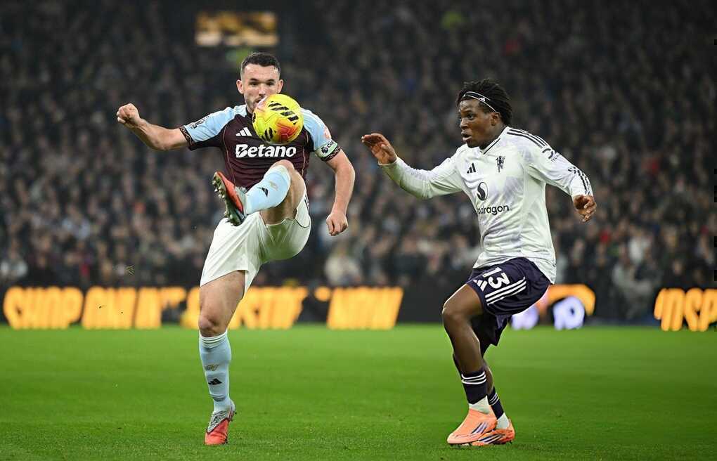 Man Utd gục ngã trước Aston Villa bởi siêu phẩm của Morgan Rogers