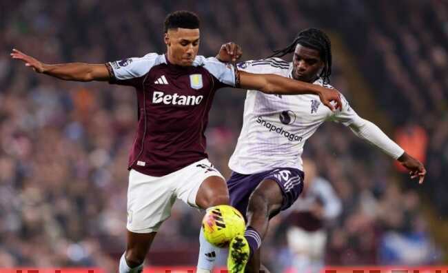 Tin bóng đá - Thống kê ấn tượng của Ayden Heaven trong trận Man United thua Aston Villa