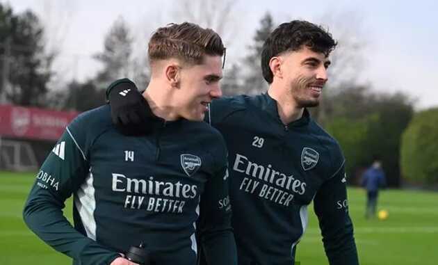 Havertz tăng tốc hồi phục trước Carabao Cup