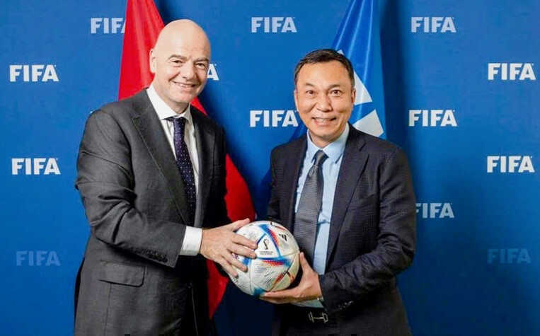 Chủ tịch FIFA gửi thông điệp đặc biệt tới bóng đá Việt Nam