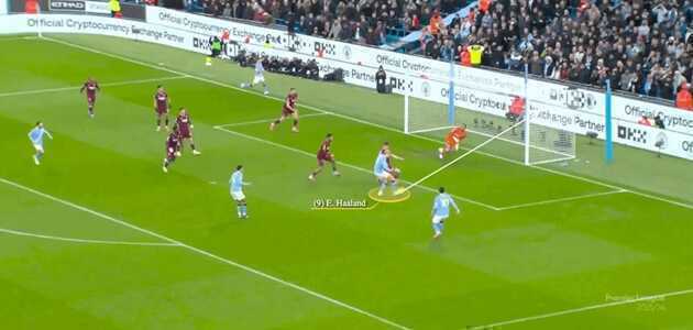 Sự tin tưởng của đồng đội gi&uacute;p Erling Haaland tỏa s&aacute;ng.