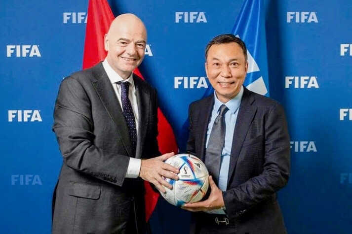 Chủ tịch FIFA gửi thông điệp đặc biệt tới bóng đá Việt Nam