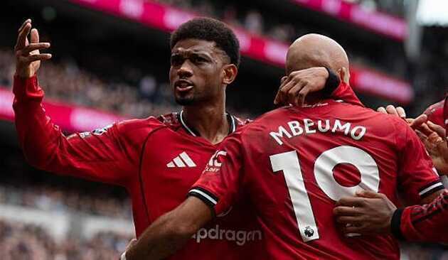 Ruben Amorim c&oacute; thể thay đổi vị tr&iacute; của Amad Diallo v&agrave; Bryan Mbeumo.