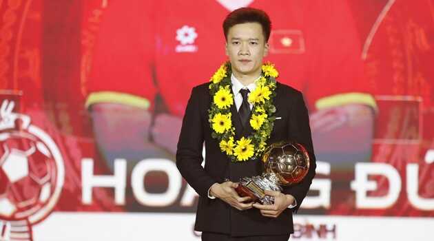 Hoàng Đức cảm ơn Viettel, Ninh Bình sau đêm trao giải QBV