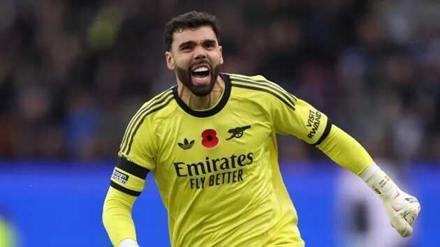 David Raya khẳng định vị thế số 1 tại Arsenal