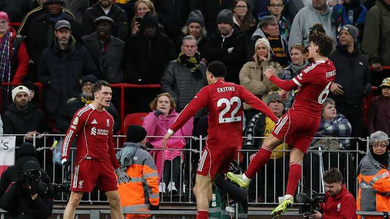 Florian Wirtz tỏa sáng, Liverpool chật vật giữ 3 điểm trước Wolves