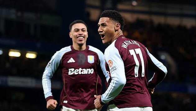 Từ ghế dự bị đến người hùng, Watkins gieo ác mộng cho Chelsea tại Stamford Bridge