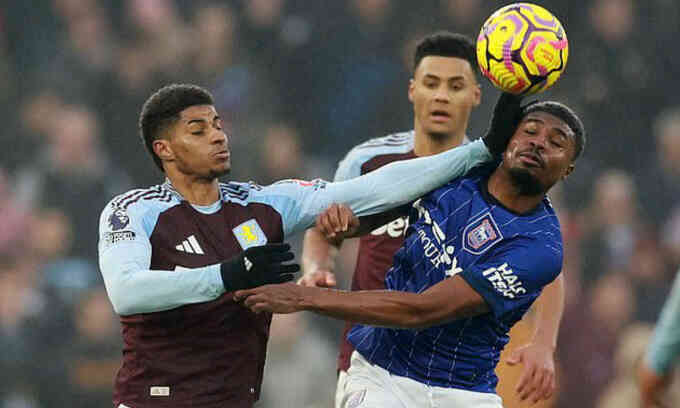 Rashford chơi hay nhất đội Aston Villa