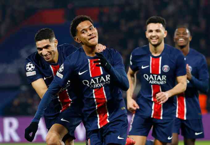 PSG thắng 7-0 tại Champions League