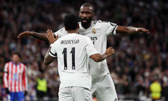 Tin bóng đá - Real thắng Atletico trong trận toàn siêu phẩm Champions League