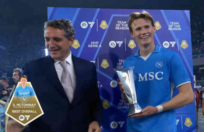 McTominay giành giải `Cầu thủ hay nhất Serie A`