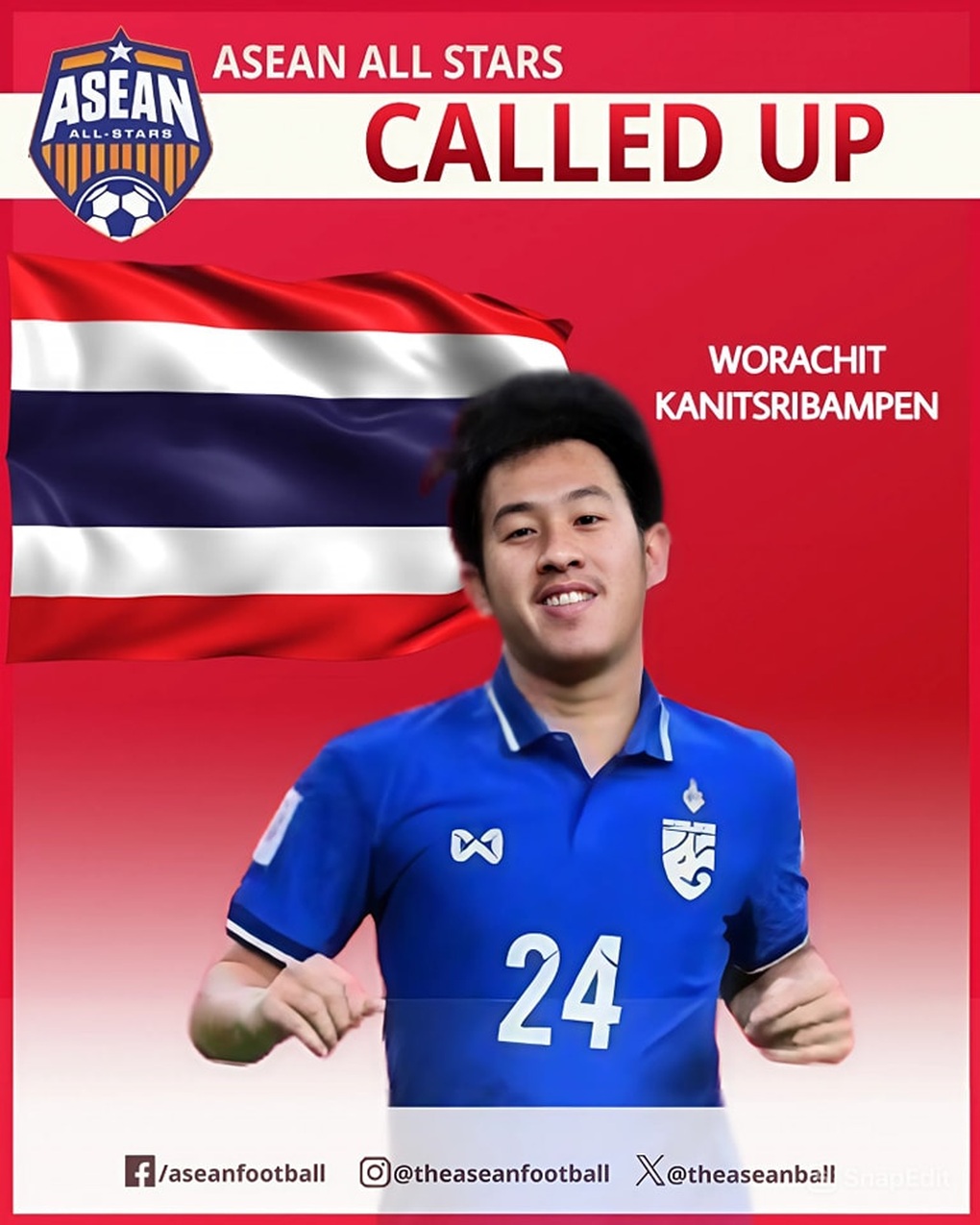 HLV Kim Sang Sik được bổ sung ngôi sao Thái Lan trước thềm đấu Man Utd