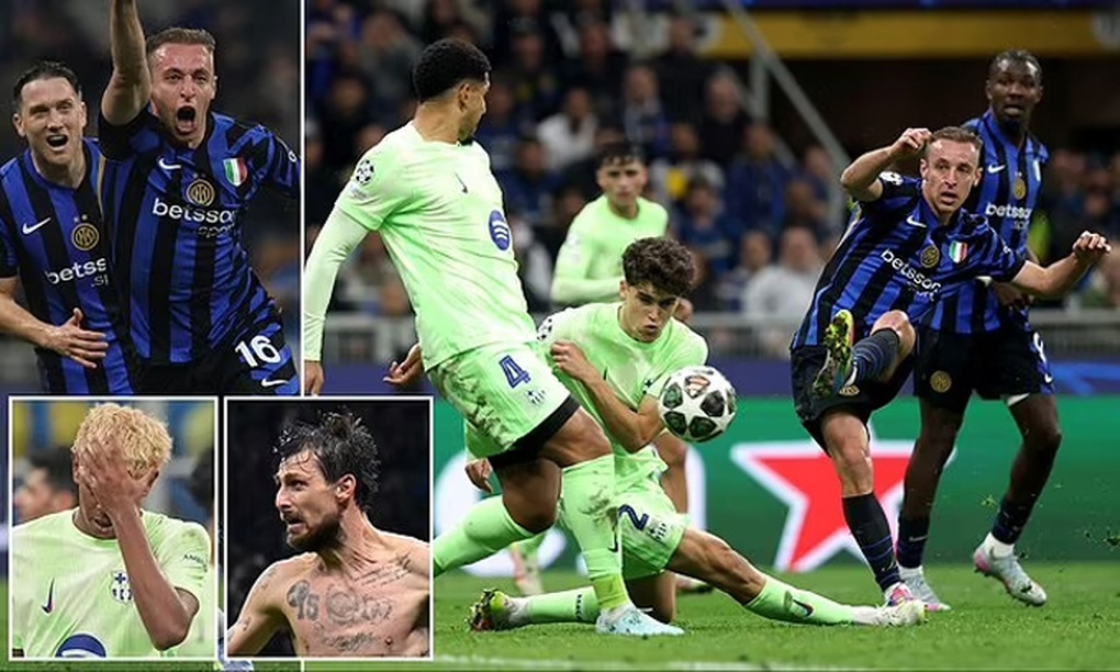 Trận Inter thắng nghẹt thở Barcelona lập kỷ lục, ~điên rồ~ bậc nhất lịch sử