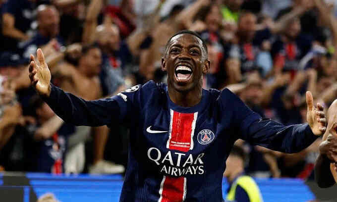 Dembele hay nhất mùa giải Champions League