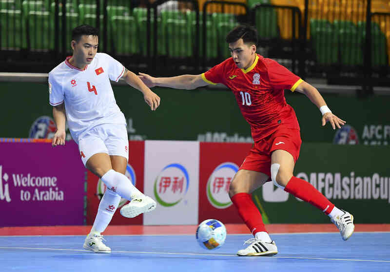Tuyển futsal Việt Nam gặp Trung Quốc ở giải châu Á