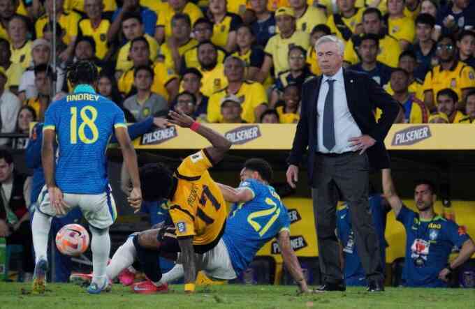 Tuyển Brazil hòa 0-0 trong trận ra mắt của Ancelotti
