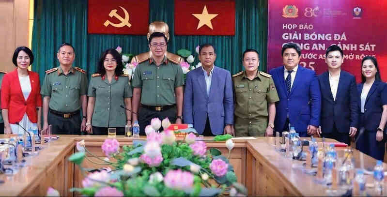 30.000 USD cho đội vô địch giải bóng đá Công an, Cảnh sát ASEAN 2025