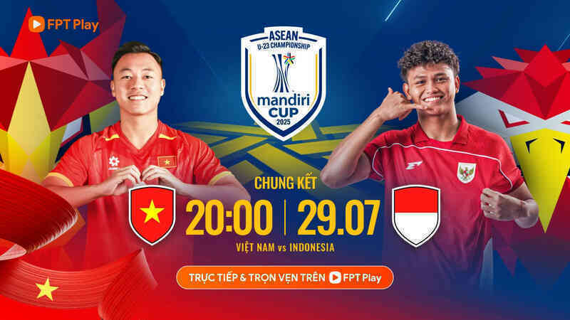 Xem trực tiếp bóng đá U23 Việt Nam vs U23 Indonesia ở kênh nào?