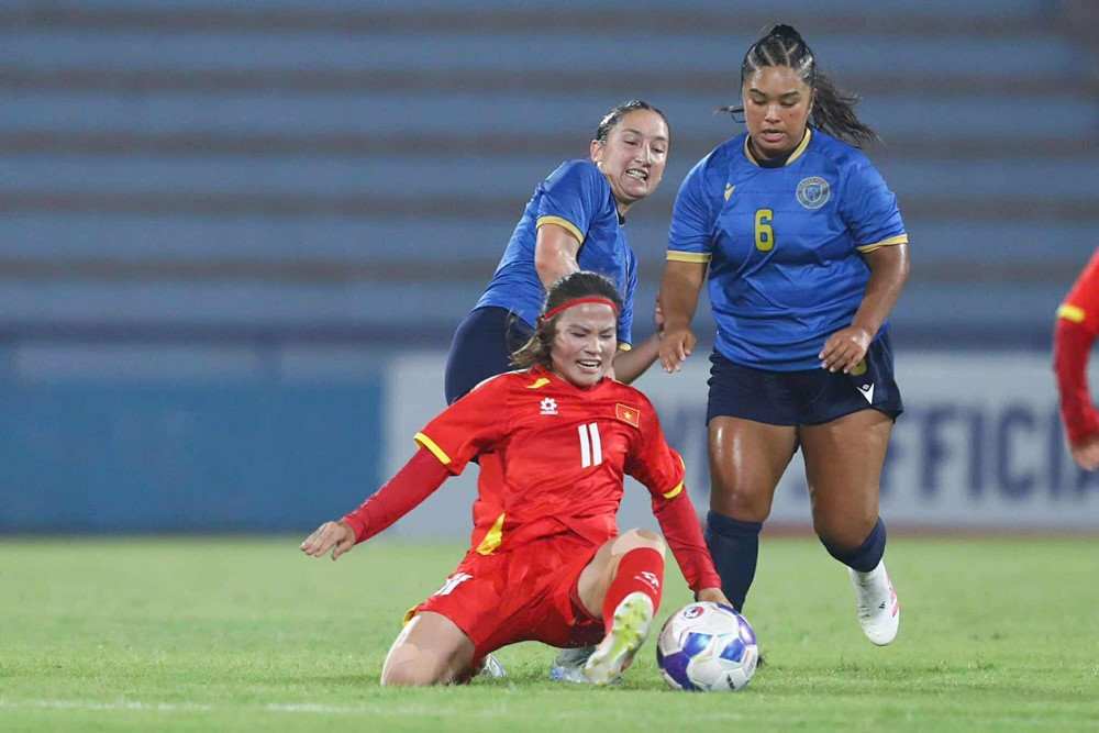 Tuyển nữ Việt Nam thắng 4-0, giành vé dự VCK Asian Cup 2026