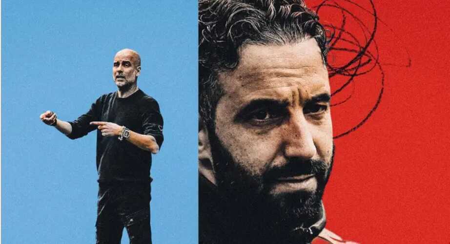 Guardiola, Amorim và khó khăn chung của thành Manchester