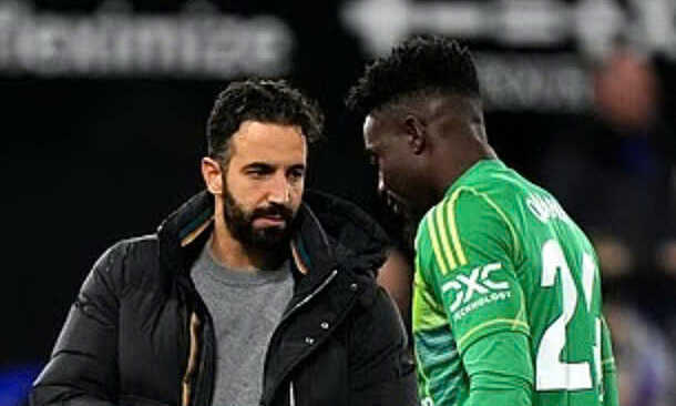 Amorim: `Onana không chịu nổi áp lực ở Man Utd`