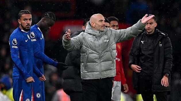 Chelsea thất bại tại Old Trafford: Maresca gặp khó khăn chiến thuật