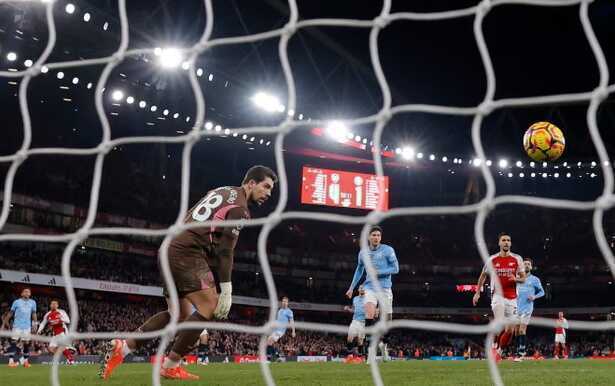 Arsenal đã giành chiến thắng tưng bừng trước Man City ở Emirates mùa trước.