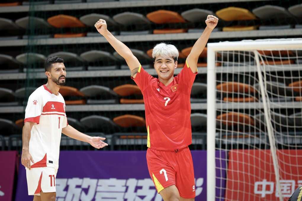 Đánh bại Lebanon, tuyển futsal Việt Nam giành vé dự giải châu Á