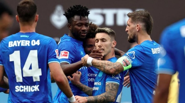 Leverkusen tiếp tục bay cao sau khi chia tay Ten Hag