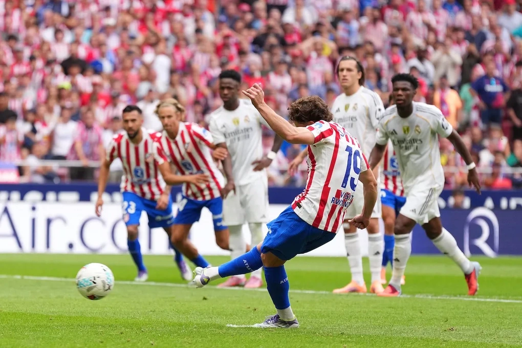 Real Madrid thua đậm trong cuộc đối đầu với Atletico