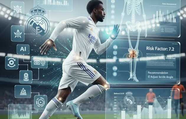 Real Madrid giảm thiểu chấn thương nhờ trí tuệ nhân tạo