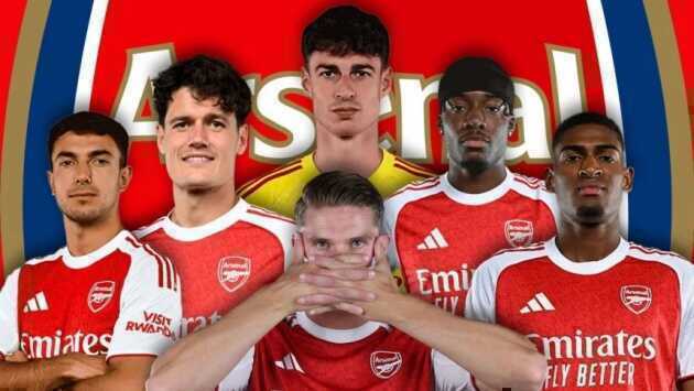 Loạt tân binh chất lượng của Arsenal hè này.