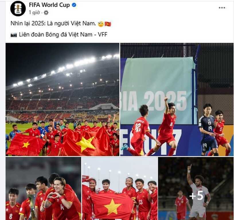 FIFA vinh danh bóng đá Việt Nam theo cách đặc biệt