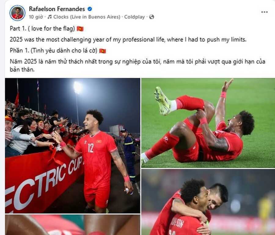 Xuân Son gây chú ý với hai thông điệp đặc biệt đầu năm mới