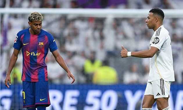 Cuộc chiến giữa Kylian Mbappe v&agrave; Lamine Yamal đ&aacute;ng chờ đợi.