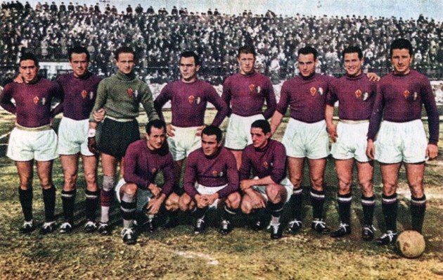 Đội h&igrave;nh Fiorentina m&ugrave;a giải 1940/1941.
