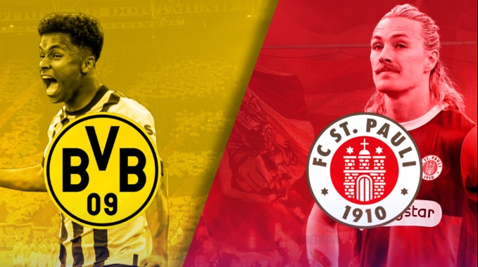 Soi trận Dortmund vs St. Pauli : Pháo đài Vàng Đen thị uy sức mạnh