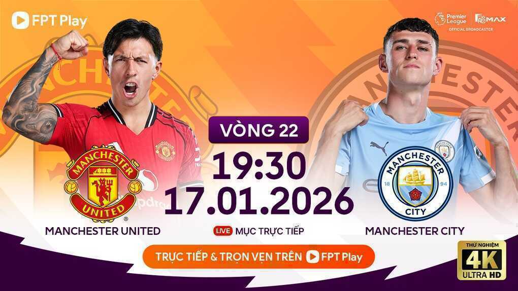 Man Utd - Man City (19h30, 17/1): Thử thách cực đại với Michael Carrick