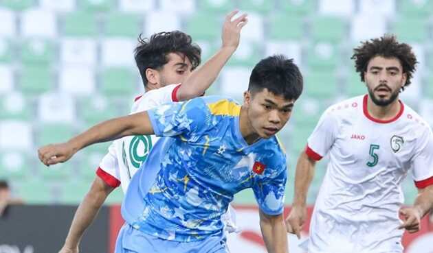 L&ecirc; Ph&aacute;t ghi b&agrave;n duy nhất ở trận giao hữu với U23 Syria