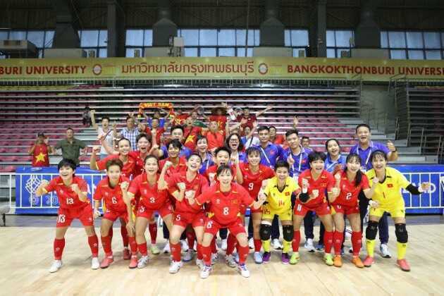 Futsal nữ Việt Nam lọt đề cử đội tuyển hay nhất thế giới