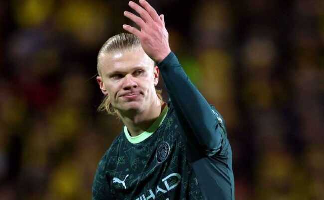 Haaland gọi màn trình diễn của Man City là nỗi nhục