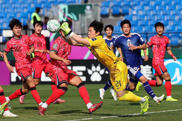 U23 H&agrave;n Quốc đang chịu nhiều sức &eacute;p sau trận thua U23 Nhật Bản. 