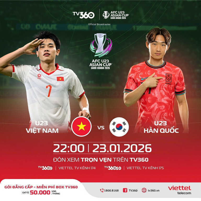 Xem trực tiếp bóng đá U23 Việt Nam vs U23 Hàn Quốc ở kênh nào?